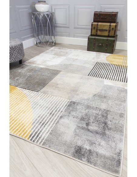 Casino Geo Rug - Ochre