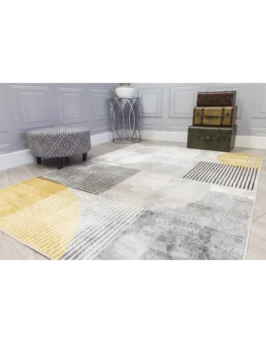 Casino Geo Rug - Ochre
