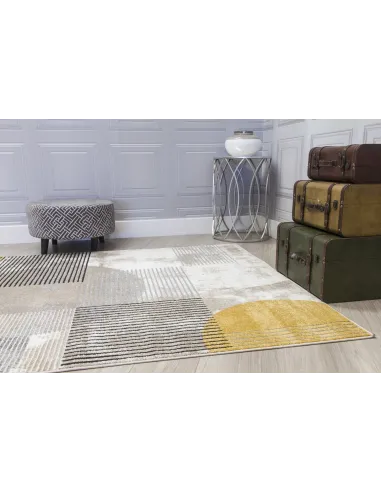 Casino Geo Rug - Ochre