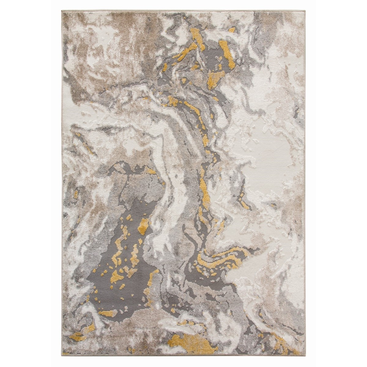 Casino Marble Rug - Ochre