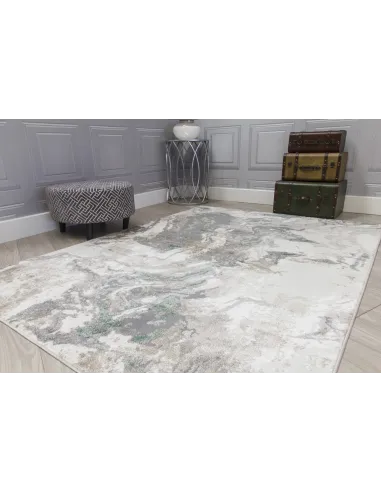 Casino Marble Rug - Green