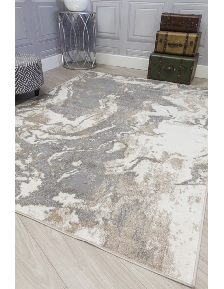 Casino Marble Rug - Greige