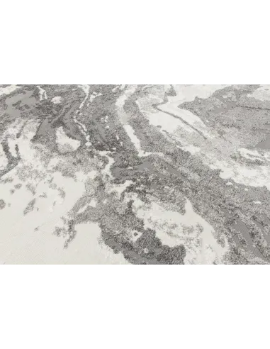 Casino Marble Rug - Grey