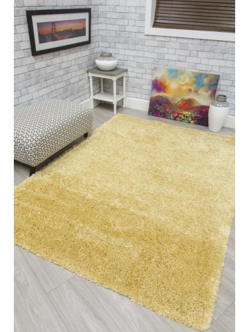 Dreams Shaggy Rug - Yellow