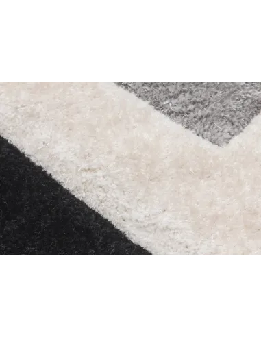 Luxus Cascade 3D Shaggy Rug - Grey