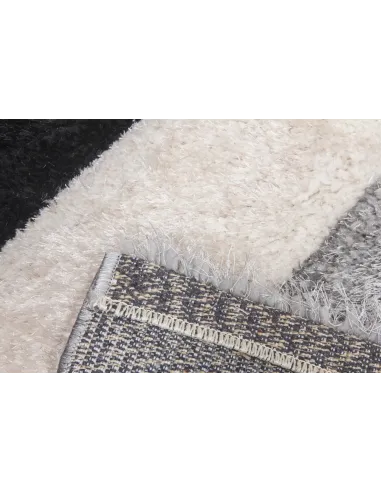 Luxus Cascade 3D Shaggy Rug - Grey