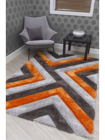 Luxus Cascade 3D Shaggy Rug...