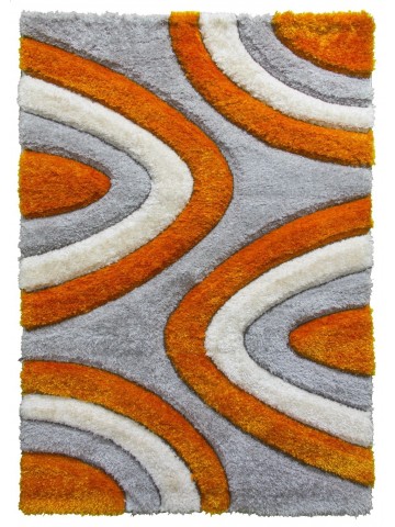 Luxus Ripple 3D Shaggy Rug...