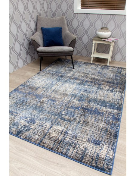 Mystique Bohemian Rug - Blue