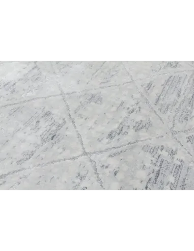 Rococo Quadito Rug - Grey/Cream