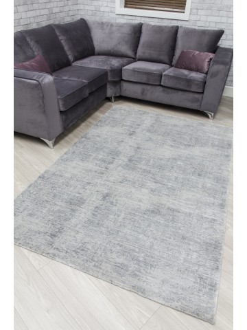 Rococo Glossi Rug - Grey