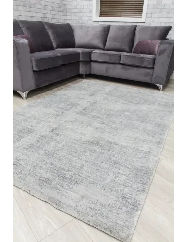 Rococo Glossi Rug - Grey