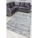 Rococo Crevassi Rug - Grey/Black