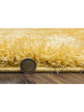 Plush Shaggy Rug - Ochre