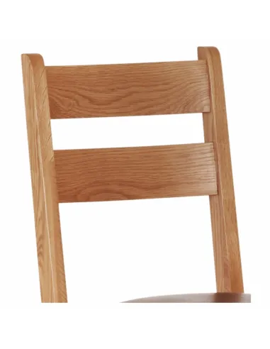 Lancaster Low Dining Chair - Solid Oak
