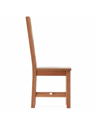 Lancaster Large Dining Chair - Wooden Seat /Solid Oak