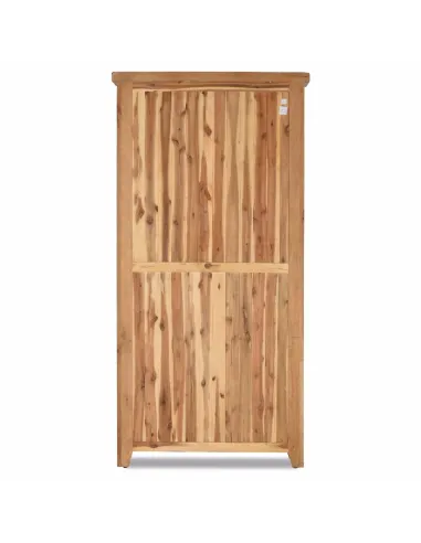 Lancaster Double Display Cabinet - Solid Oak