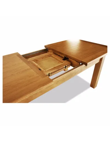Lancaster Large Extending Dining Table - Solid Oak
