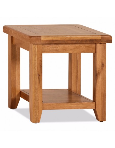 Lancaster Lamp Table - Solid Oak