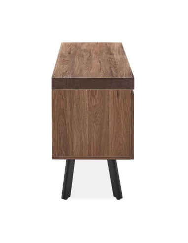 Isla Wide TV Unit - Walnut
