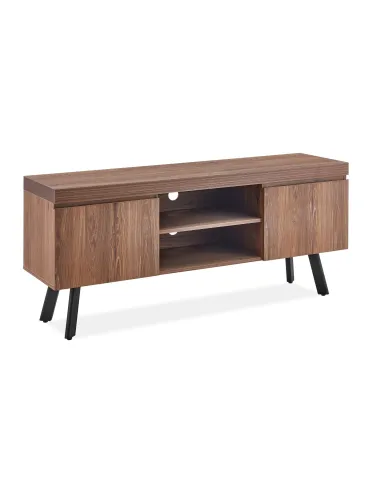 Isla Wide TV Unit - Walnut