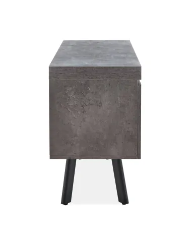 Isla Wide TV Unit  - Grey