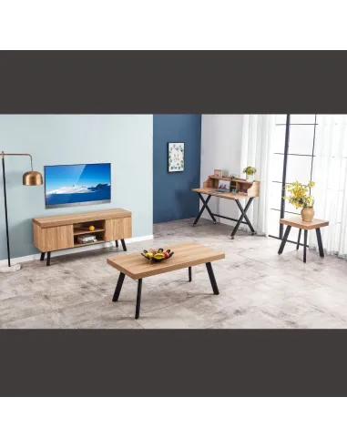 Isla Lamp Table - Oak