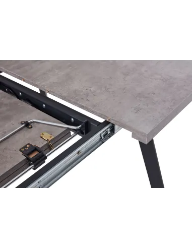 Isla 1.4 - 1.9m Extending Dining Table - Grey