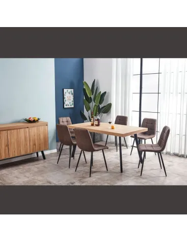 Isla Dining Chair - Brown