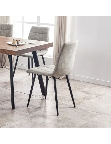Isla Dining Chair - Silver Grey