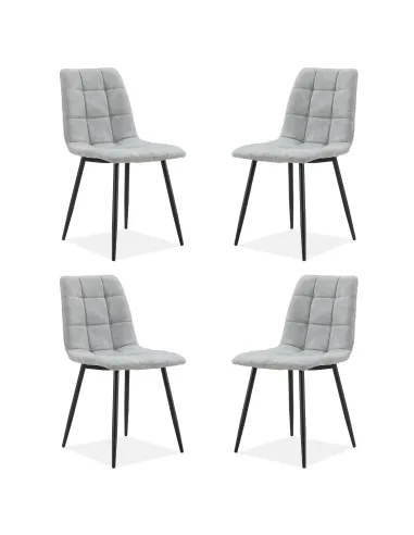 Isla Dining Chair - Silver Grey
