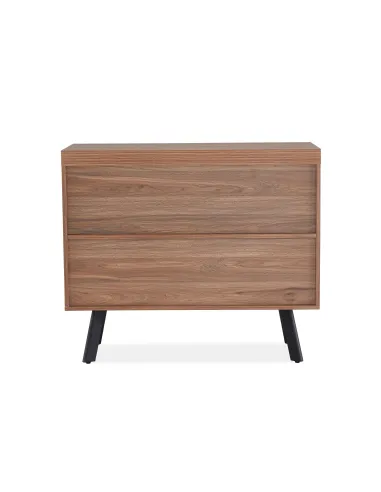 Isla 2 Door Sideboard - Walnut