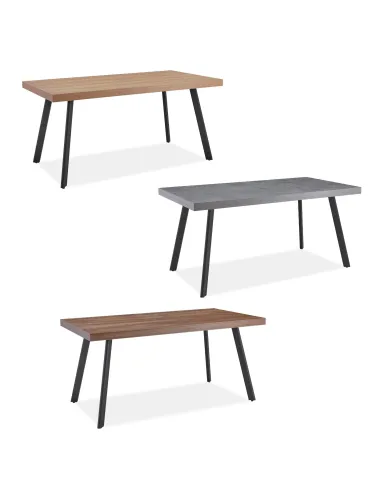 Isla 1.6m Dining Table - Grey