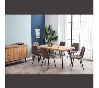 Isla 1.6m Dining Table - Oak