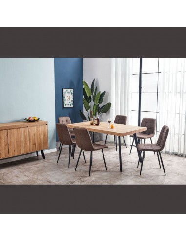 Oak deals table modern