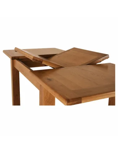 Lancaster 1.4m Butterfly Extending Dining Table - Solid Oak