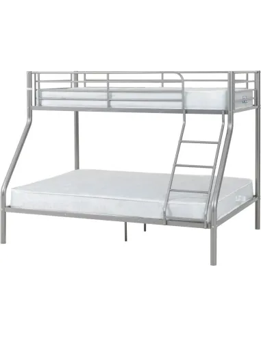 Tandi Triple Sleeper Bunk Bed - Silver