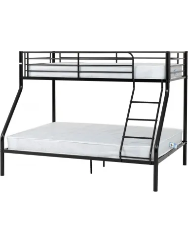Tandi Triple Sleeper Bunk Bed - Black