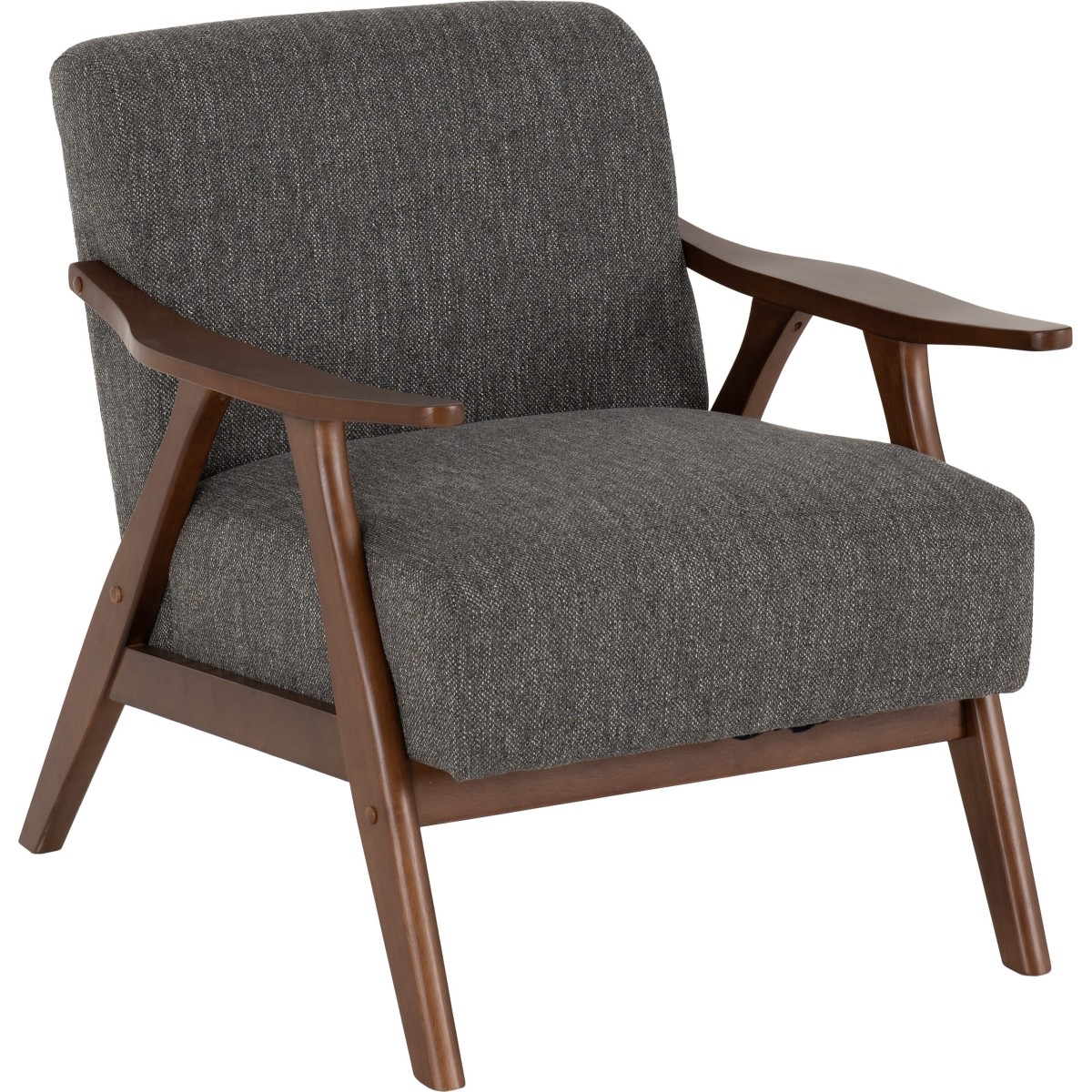 Kendra Accent Chair - Grey Fabric