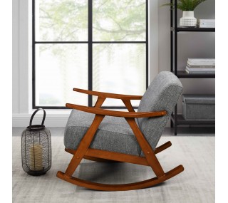 Kendra Rocking Chair - Grey...