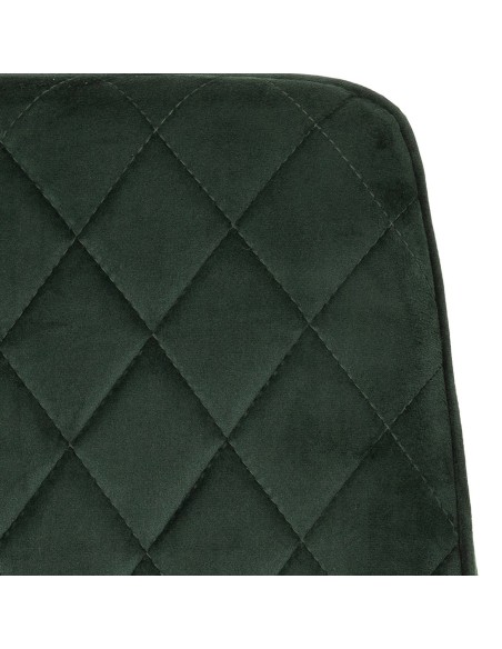 Treviso & Avery Dining Set (x4 Chairs) - Light Oak Effect/Emerald Green Velvet