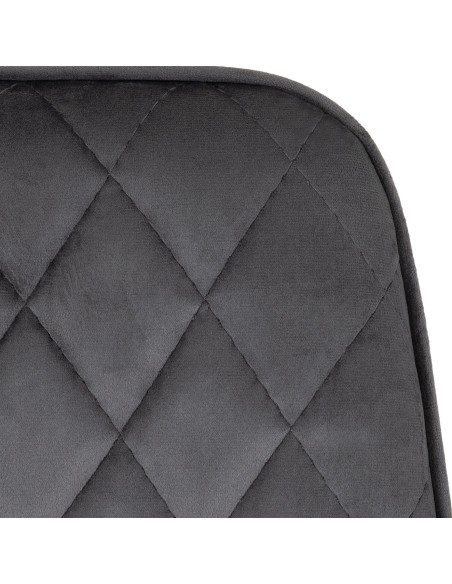 Treviso & Avery Dining Set (x4 Chairs) - Light Oak Effect/Grey Velvet