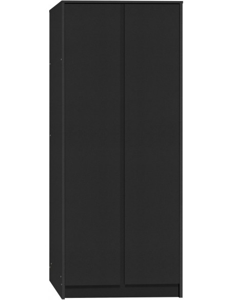 Malvern 2 Door Wardrobe - Black