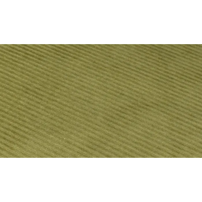 18552 Footstool - Yellow Fabric