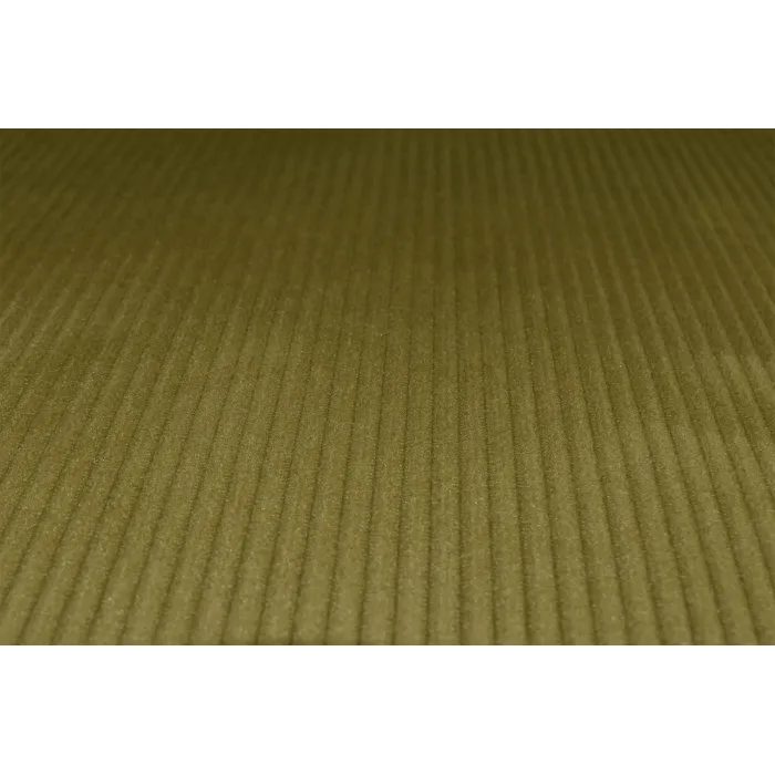 18552 Footstool - Yellow Fabric
