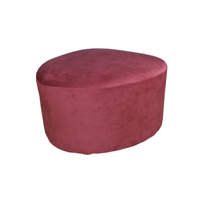 18553 Footstool - Pink Fabric
