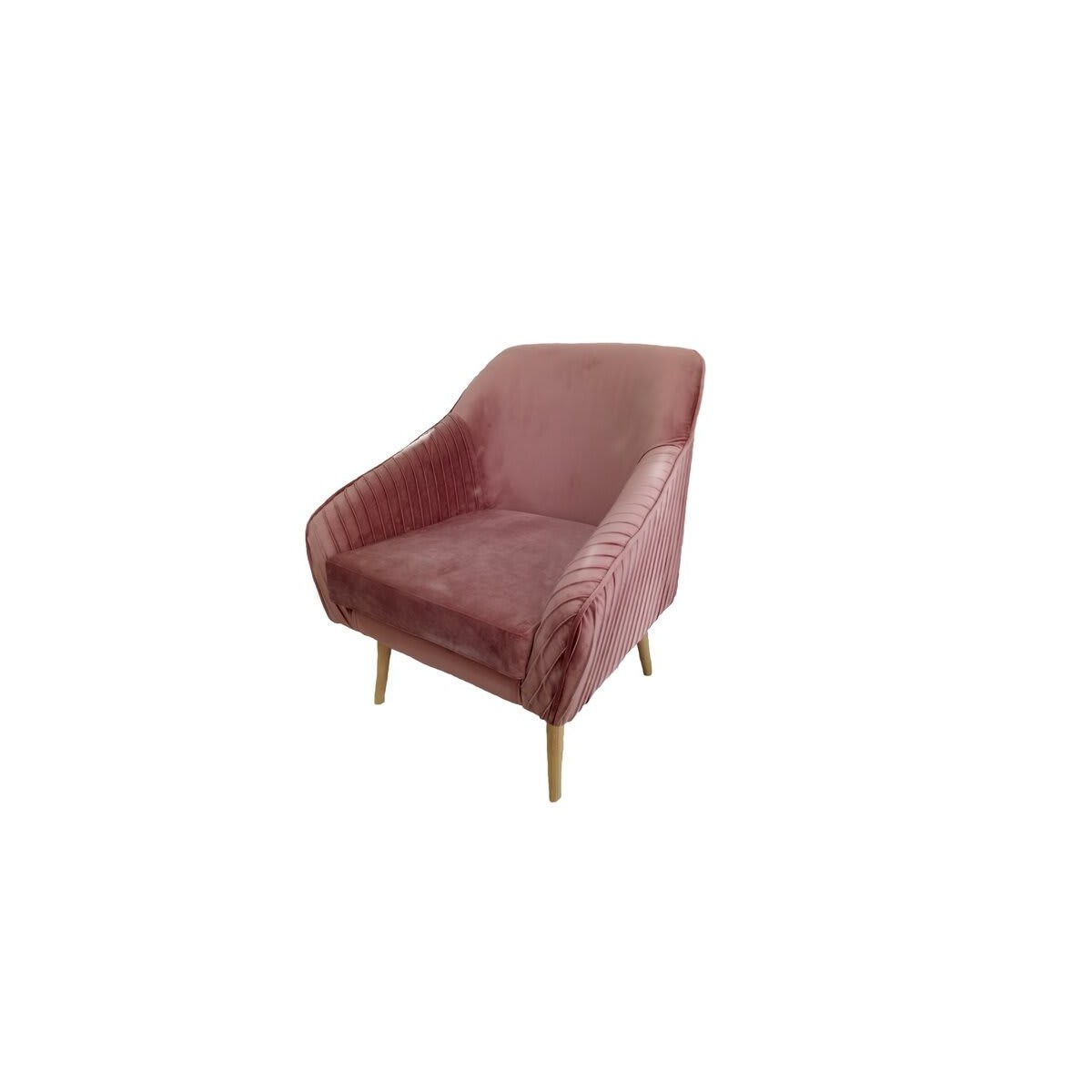 19079 Armchair - Pink Velvet