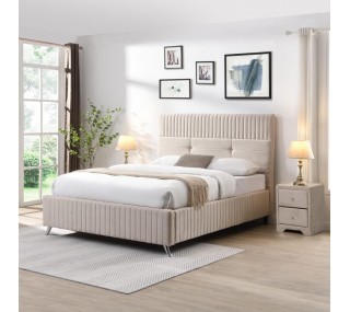 Cork 4FT6 Bedframe - Beige