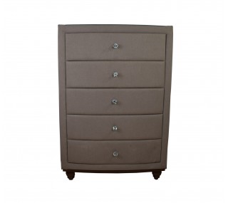 Diana 5 Drawer Chest - Mink...