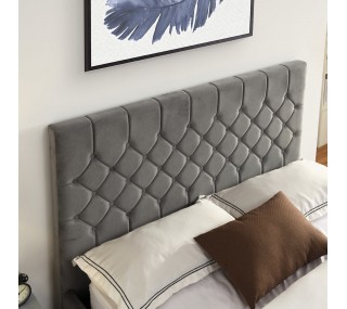 Galway 4FT6 Bedframe - Grey